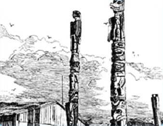 Nativi "USA" Alasca Inuits totem