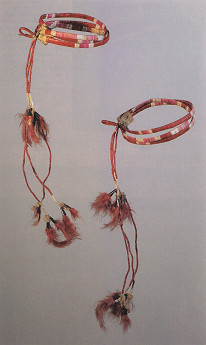 Pulseras con quill de la nacin primaria
                          de Oglala (foto 5)