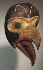 Eagle mask, eventually from Haida
                                primary nation